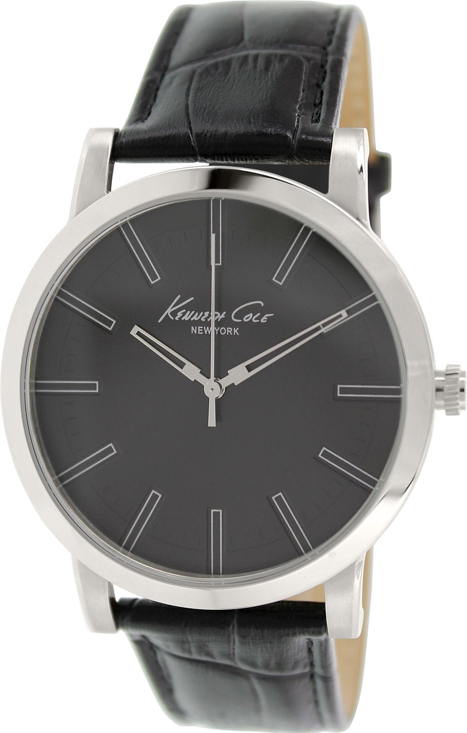 Kenneth Cole Men's KC1997 Black Analog Quartz Watch - Needs Battery