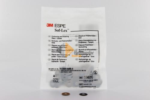 Sof-Lex Dimensions: 1/2 Sof-Lex Discs 1982 C – Pop-on – Pack of 85