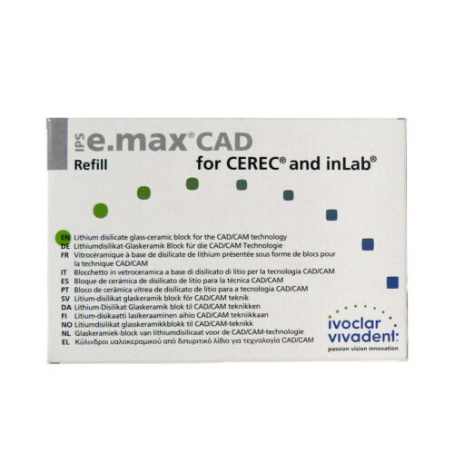 IPS EMAX CAD CEREC LT C1 C/14/15
