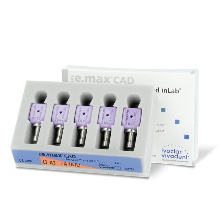 IPS e.max® CAD LT (Low Translucency) Abutment Blocks A3 A16L