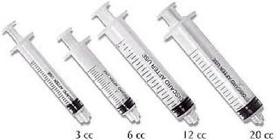 Luer Lock Syringe 3cc 100/Bx