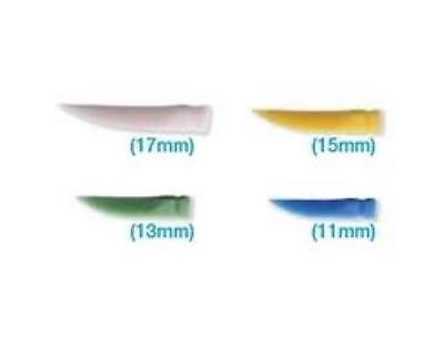 Plastic wedges med green