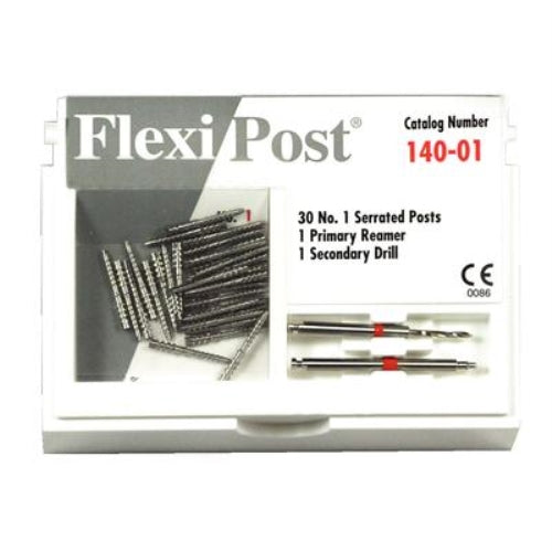 Flexi-Post stainless steel #1 red refill kit 30/PK