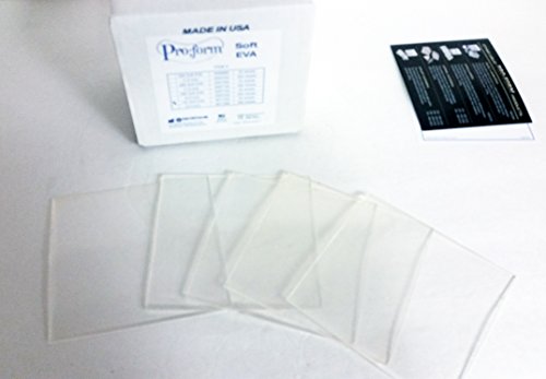 Keystone 9611240 Pro-form Soft EVA .120 5" X5" Clear in Color 25/pk