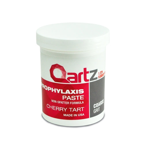 Qartz Medium Cherry Prophy Paste w/ Fluoride 12oz Jar