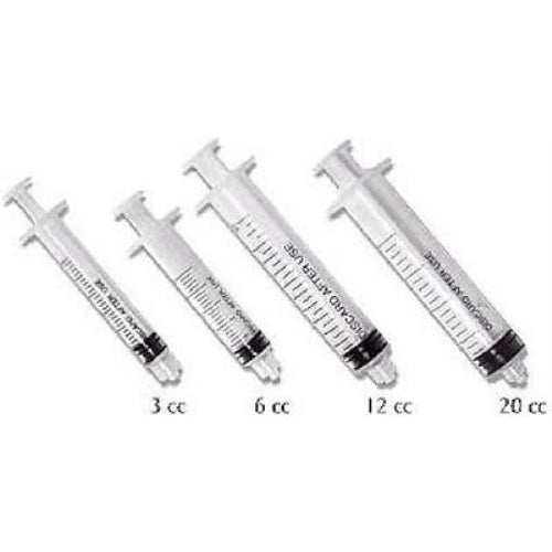 Luer Lock Syringe 6cc 100/Bx