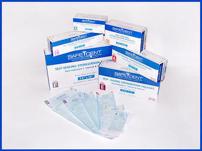 STERILIZATION POUCHES 7.15 x 13 - 200 Pack