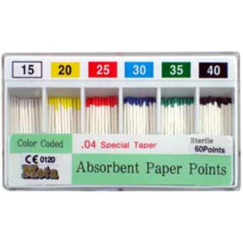 Absorbent Paper Points .04 Taper 60/pk. #15