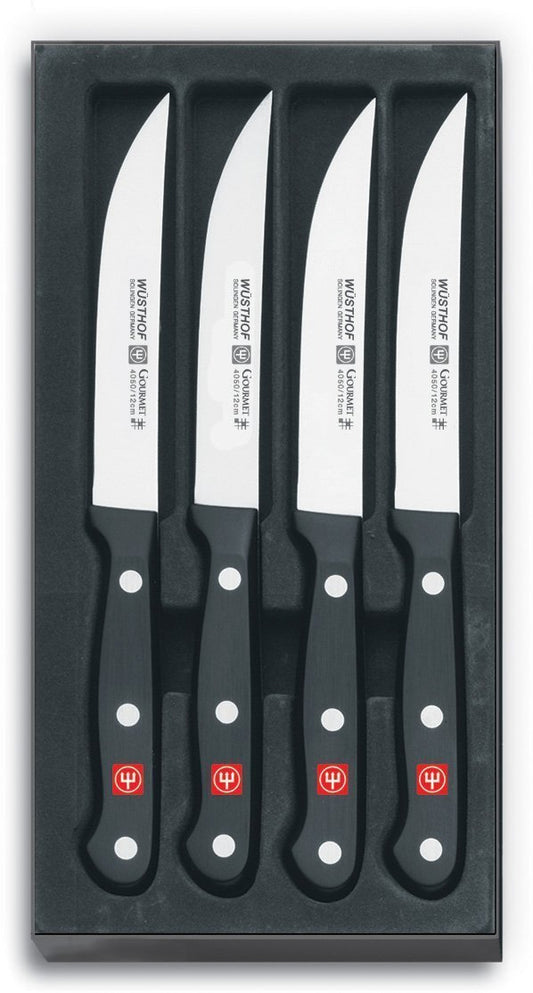 Wusthof Gourmet 4-Piece Steak Knife Set - NEW in Damaged Packaging