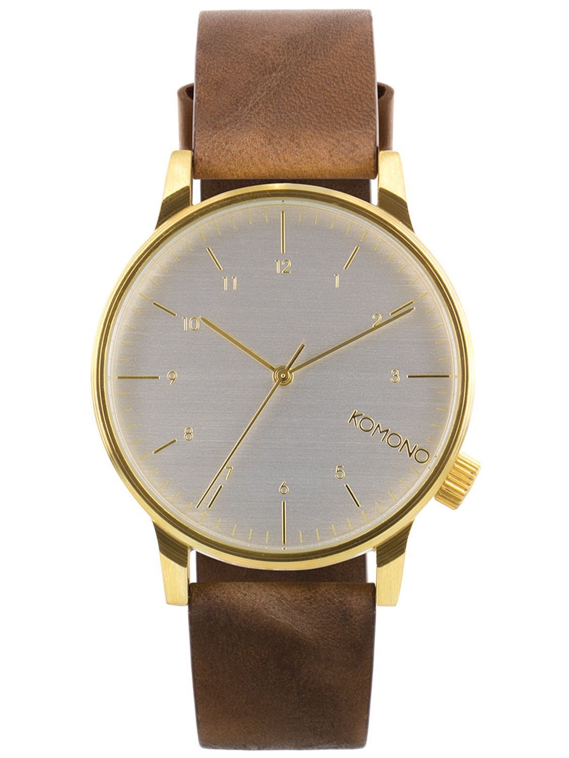 Komono Winston Regal Saddle Brown Men's Fashion Watch KOM-W2254