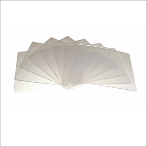 .118" x 5" x 5" Mouthguard Material, Clear Pkg. of 12