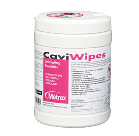 Surface Disinfectant CaviWipes - Item Number 13-1150BX - 66 Each/Box