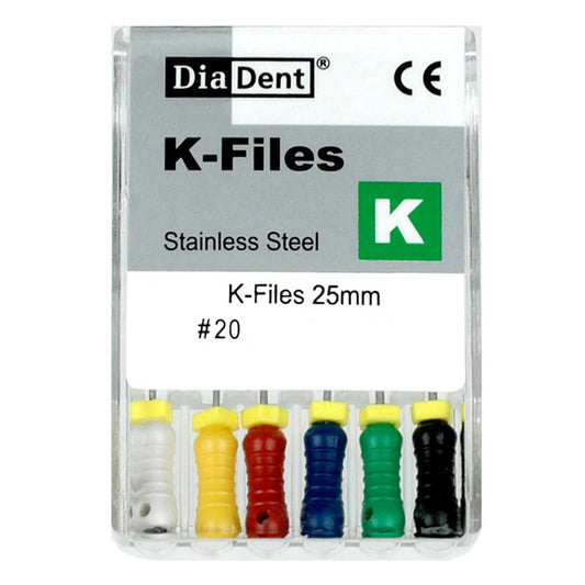 K-File SS 25mm #20 6/Pk