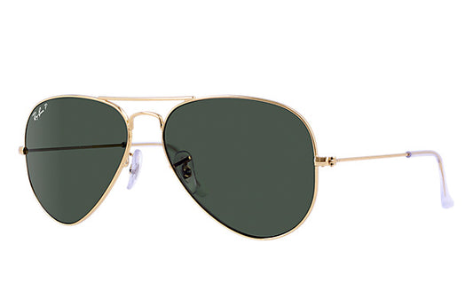 Ray-Ban RB3025 001/58 Aviator Sunglasses, Black