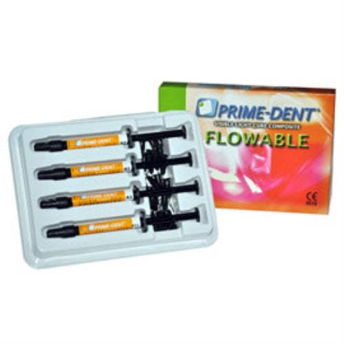 Prime-Dent Flowable Composite 4 Assorted Syringe Kit.