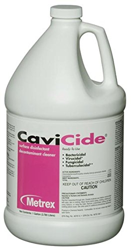 Metrex 13-1000 CaviCide Surface Disinfectant/Decontaminant Cleaner, 1 gal Cap...