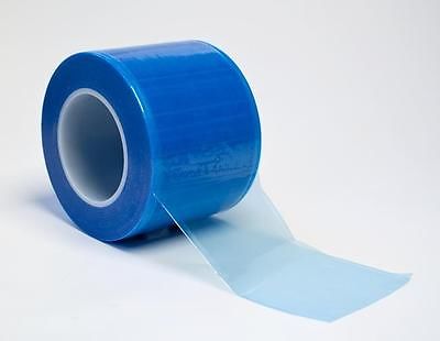 BARRIER FILM,  4" x 6" , 1200 perforated sheets, BLUE