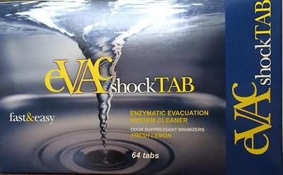 Evac shock evacuation cleaner tabs 64bx 3/2015