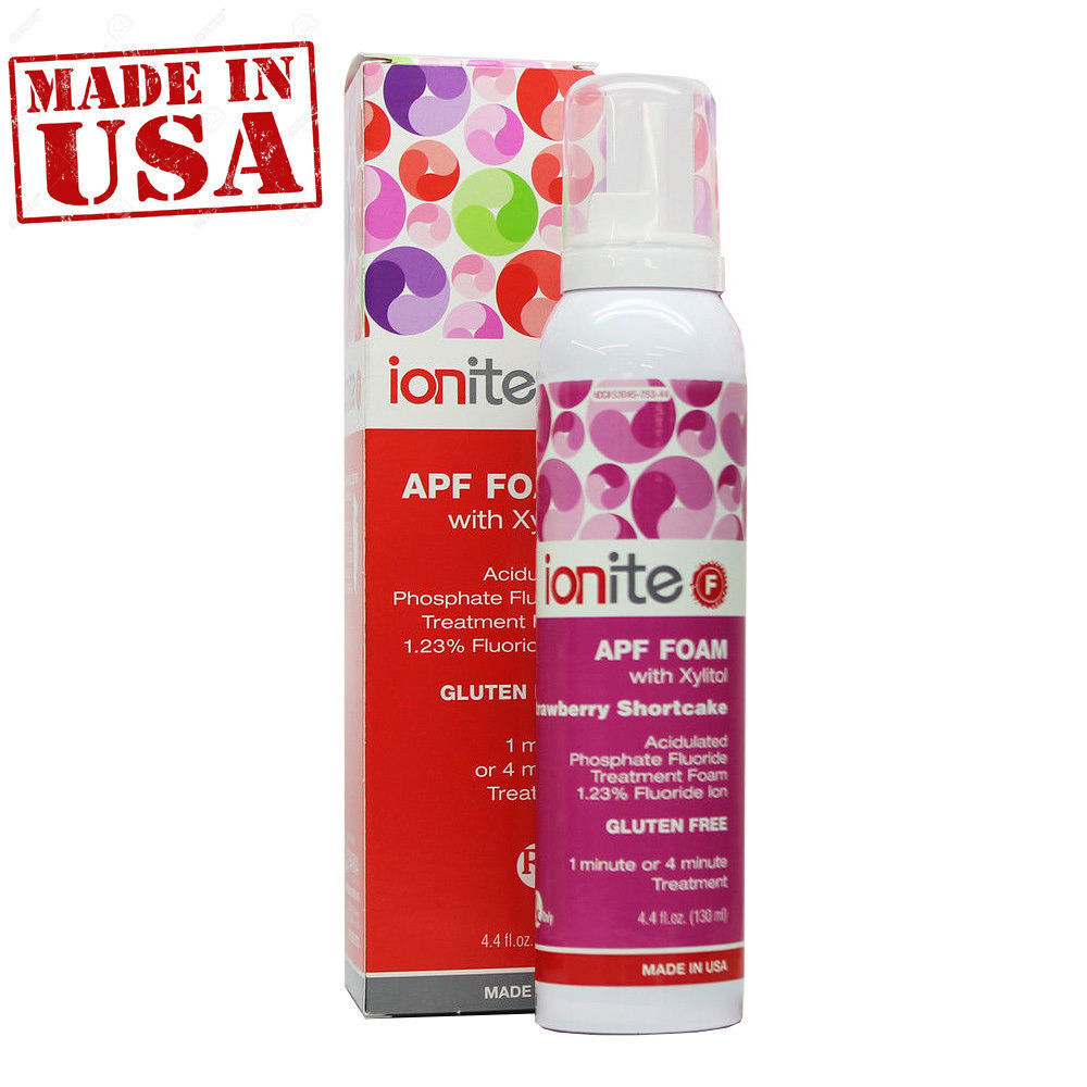 Ionite-F APF foam strawberry 130ml
