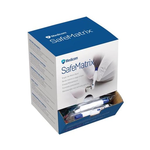 Safe Matrix Band - Wide 6 mm 50/Pk - Blue (30045)