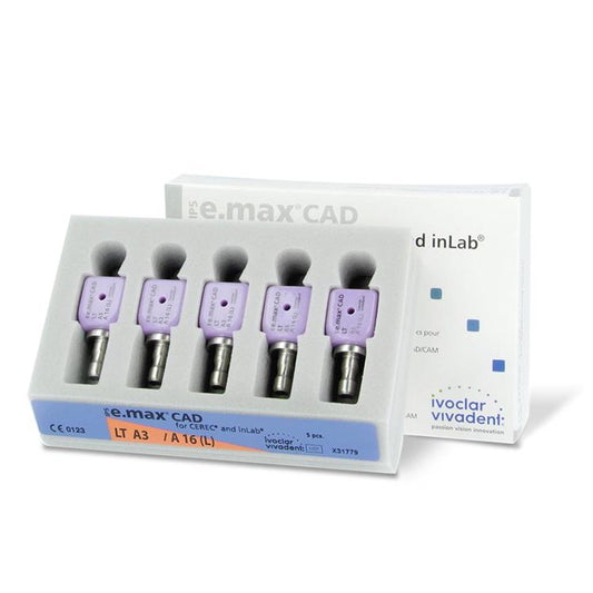 IPS e.max® CAD LT (Low Translucency) Abutment Blocks A3 A16L