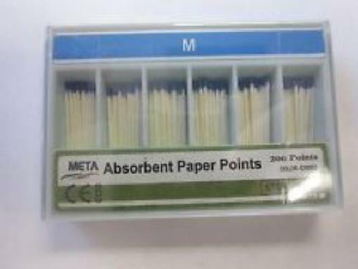 Absorbent Paper Points Medium Bulk 200 Pack