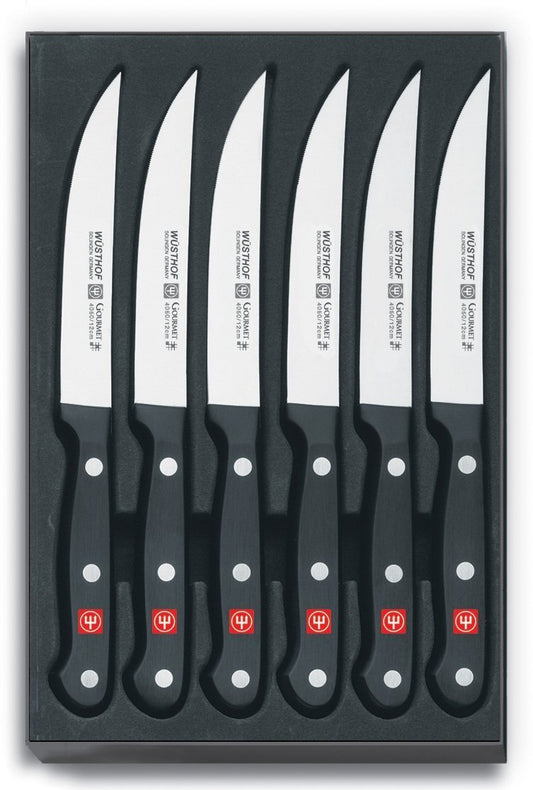 Wusthof Gourmet 6-Piece Steak-Knife Set - NEW in Damaged Packaging