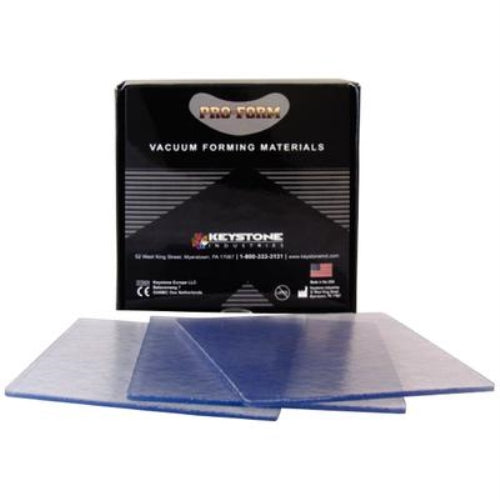 Proform Dual Laminate (E-Gasket), 5" x 5" .120 (3mm) thick, Clear