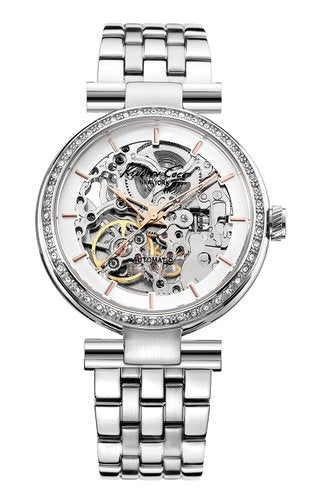Kenneth Cole New York Women's KC4996 Automatic Analog Display Japanese Automatic Silver Watch