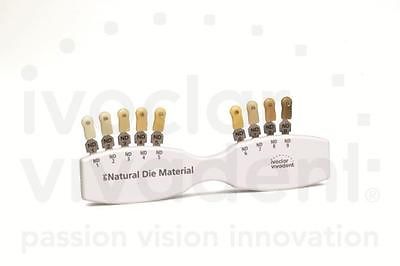 IPS natural dye mat shade guide