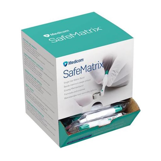 Safe Matrix Band - Narrow 4.5 mm 50/Pk - Green (30050)