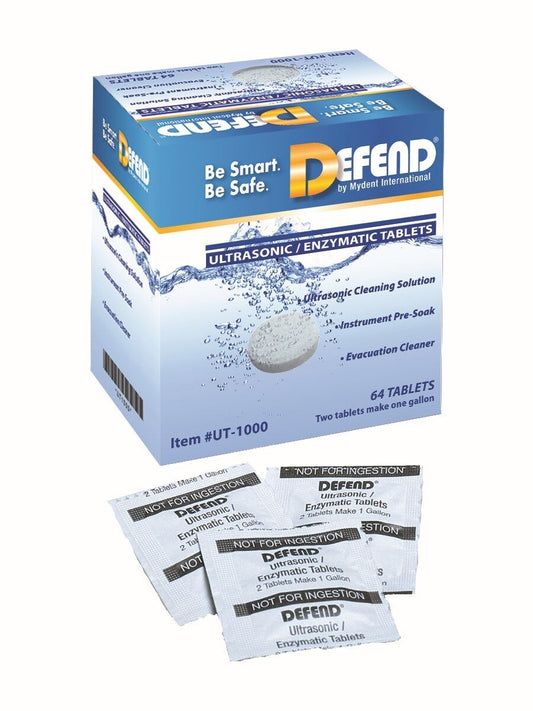 Ultrasonic Enzyme Cleaner Tablets 64/Pack