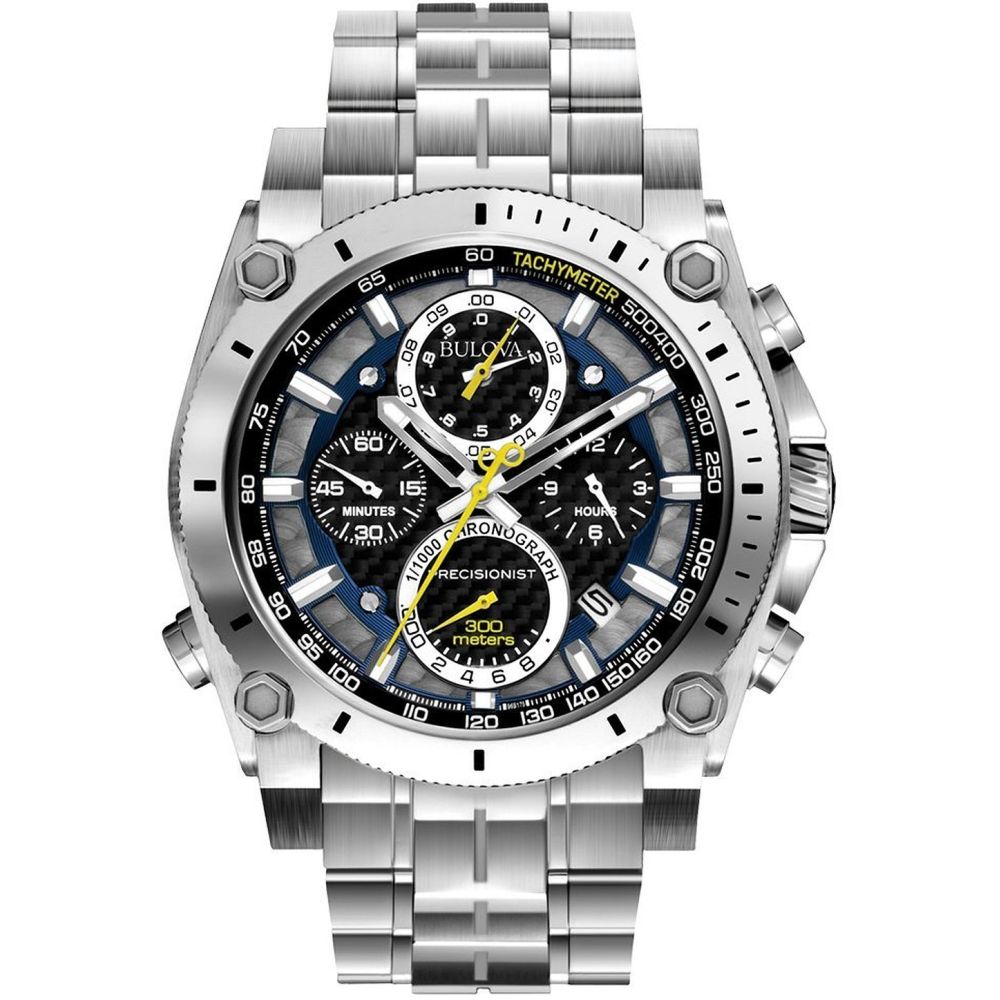 Bulova Men's 96B175 "Precisionist" Stainless Steel Watch