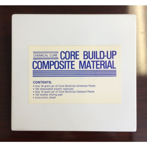 Chemical core cure buildup mat blue