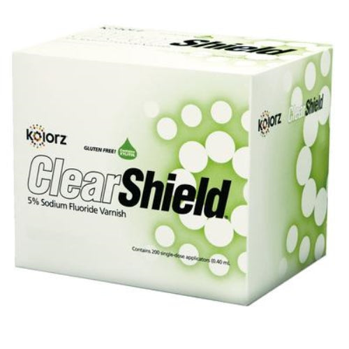 Kolorz ClearShield Fluoride Varnish Cookie Dough 12/16