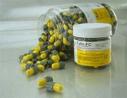Kerr Tytin FC 2 spill 600mg 50/jar Fast Set Gray/Yellow