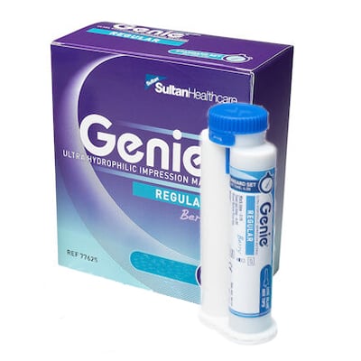 Genie Regular Body Rapid Set Berry Flavor, Blue, Bulk Pack 60 x 50ml Redesigned
