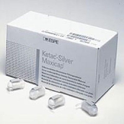 3M KETAC SILVER MAXICAP STANDARD PACKAGE 50 CAPSULES DENTAL