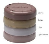 Bur Blocks 8 Hole Round Beige Resin Magnetic Bur Block. Provides