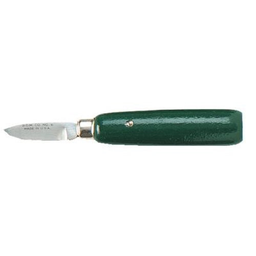 No. 6 Knife w/ Green Line Handle, 1 1/2" Blade