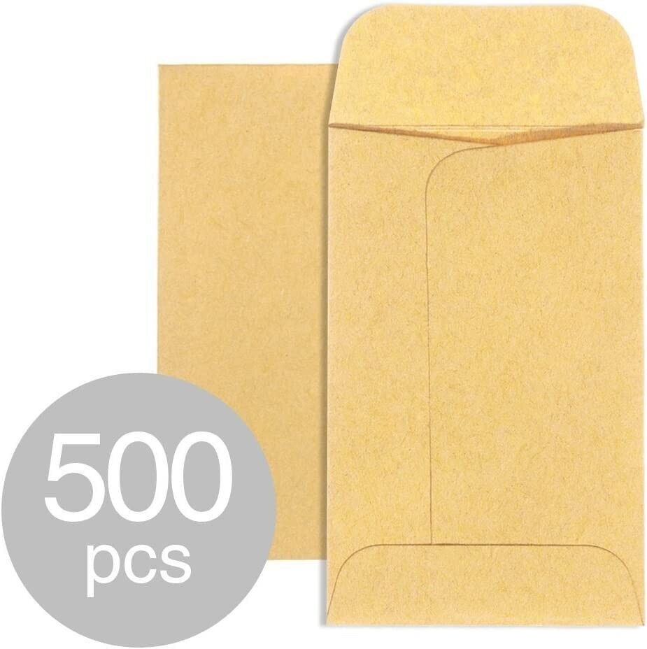 Coin Envelopes #3 500/Bx