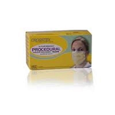 Earloop Face Masks Yellow- box of 50 (Procedural)