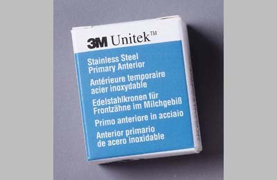 Unitek SS Primary Anterior Central UR-2 5/Pk