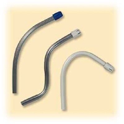 SALIVA EJECTORS CLEAR WITH BLUE TIP CASE OF 1000 DENTAL