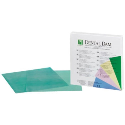 Dental dam 6x6 thin light 36/pk