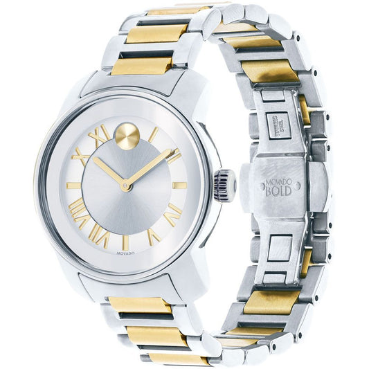 Movado Women's Bold Two-Tone Stainless Steel Bracelet Watch 32mm 3600245