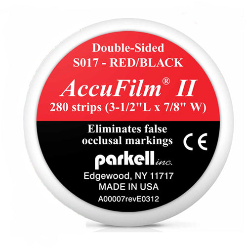 Accu Film II double-sided - Black/Red