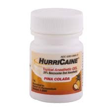 HurriCaine Topical - Gel, 1 oz. jar - Pina Colada