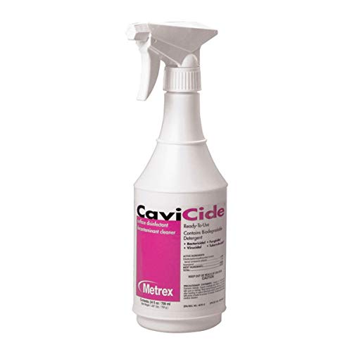 Metrex CaviCide Spray, 24 Oz, Pack of 12, (24124)