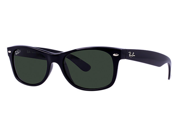 Ray-Ban RB2132 901/58 NewWayfarer Sunglasses, Black
